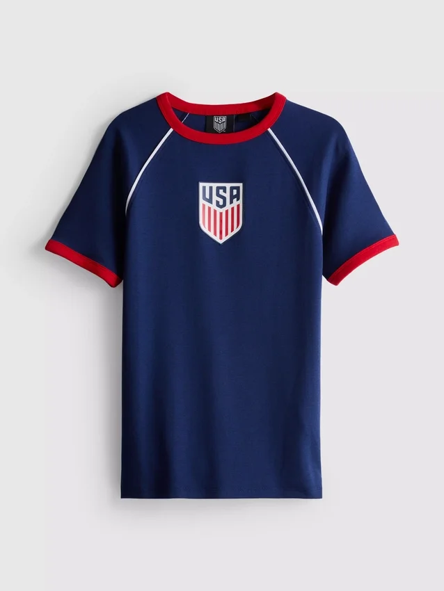 USA langærmet baby-T-shirt