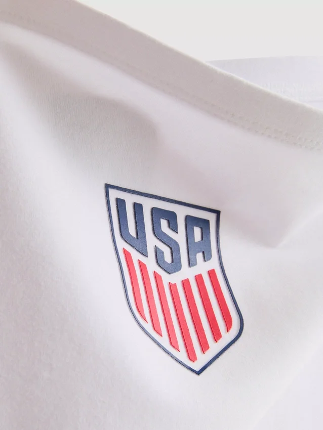 USA Soccer bandeau-top med højt bomuldsindhold