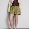Utility-shorts i bomuldsdenim