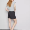 Utility-shorts i bomuldsdenim