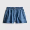 Utility-shorts i bomuldsdenim