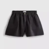 Utility-shorts i bomuldsdenim