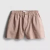 Utility-shorts i bomuldsdenim