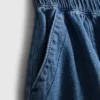 Utility-shorts i bomuldsdenim