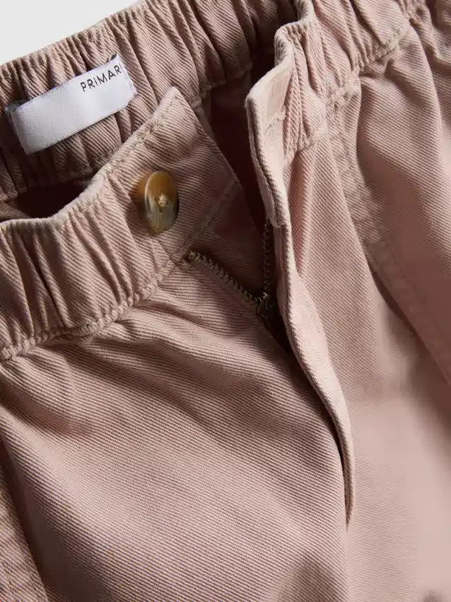 Utility-shorts i bomuldsdenim