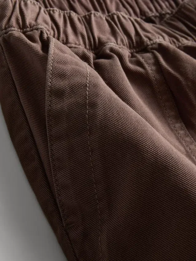 Utility-shorts i bomuldsdenim