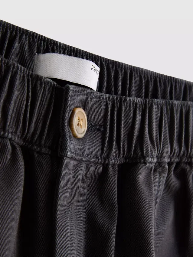 Utility-shorts i bomuldsdenim