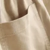 Utility-shorts i bomuldsdenim