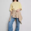 Uundværlig oversized bomuldstrøje