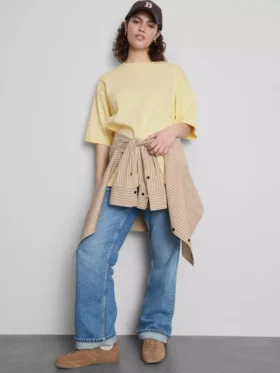 Uundværlig oversized bomuldstrøje