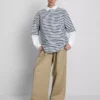 Uundværlig oversized bomuldstrøje