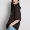 Uundværlig oversized bomuldstrøje