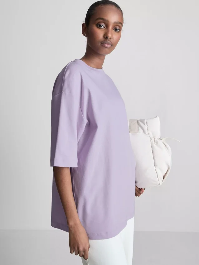 Uundværlig oversized bomuldstrøje