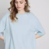 Uundværlig oversized bomuldstrøje