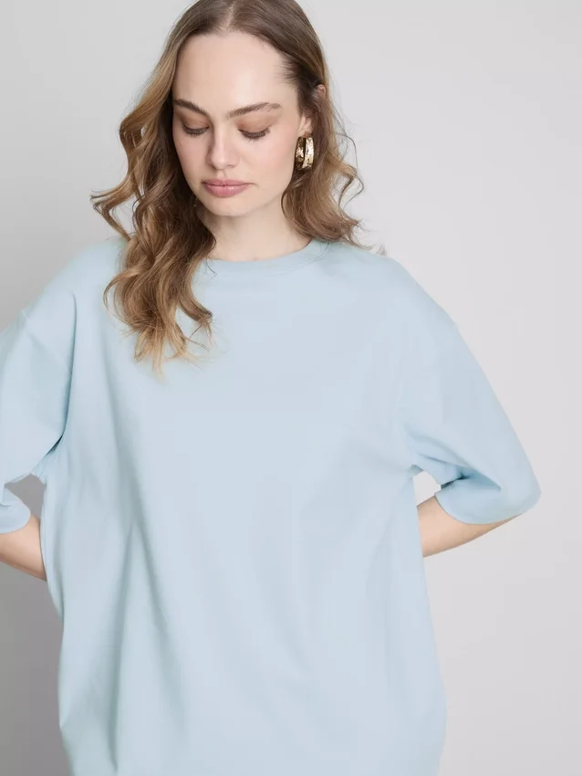 Uundværlig oversized bomuldstrøje