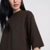 Uundværlig oversized bomuldstrøje