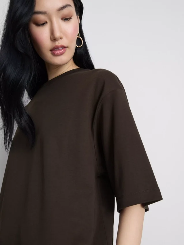 Uundværlig oversized bomuldstrøje