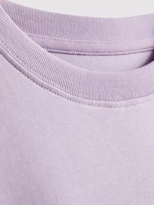 Uundværlig oversized bomuldstrøje