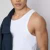 Uundværlig ribbet tanktop