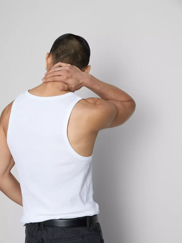 Uundværlig ribbet tanktop