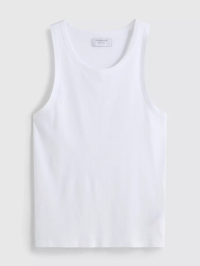 Uundværlig ribbet tanktop