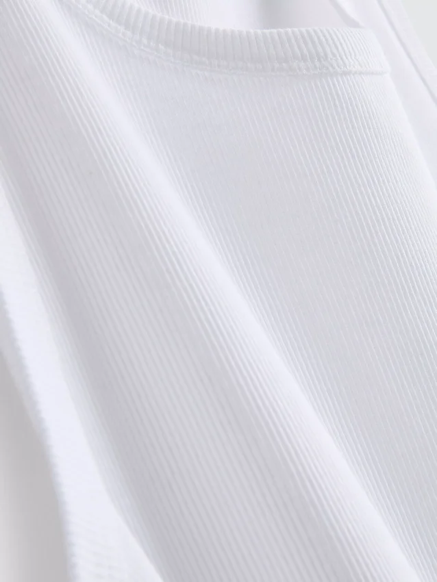 Uundværlig ribbet tanktop