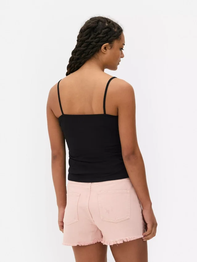 Uundværlig stretch-jersey-cami