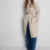 Uundværlig trenchcoat med bælte
