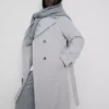 Uundværlig trenchcoat med bælte