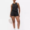 Vævede løbeshorts