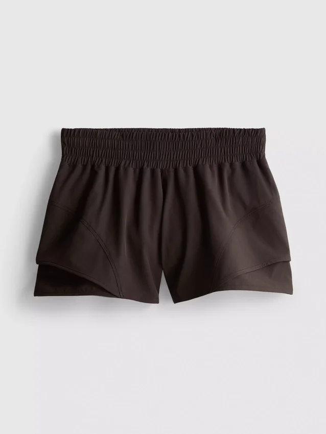 Vævede løbeshorts til aktiv brug