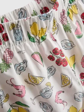 Vævede pyjamasser i bomuld