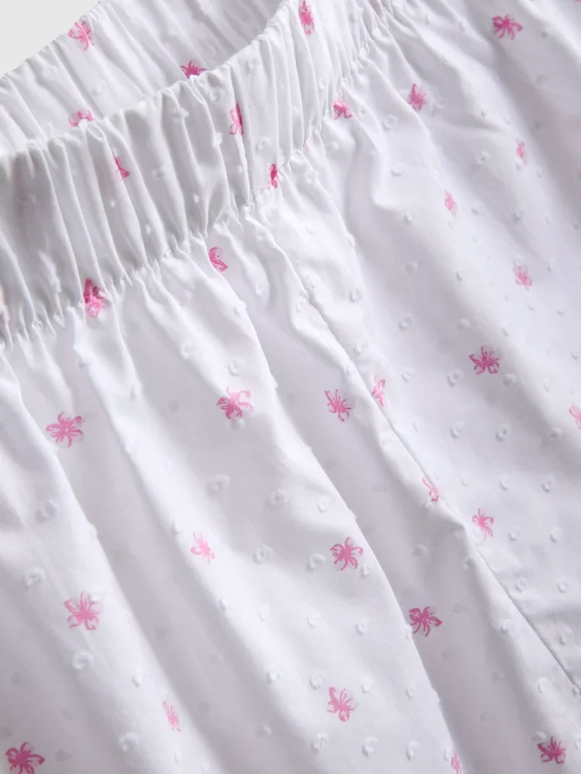 Vævede pyjamasser i bomuld