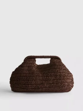 Vævet clutch