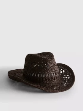 Vævet cowboyhat