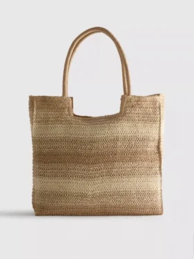 Vævet shopper