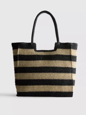 Vævet shopper