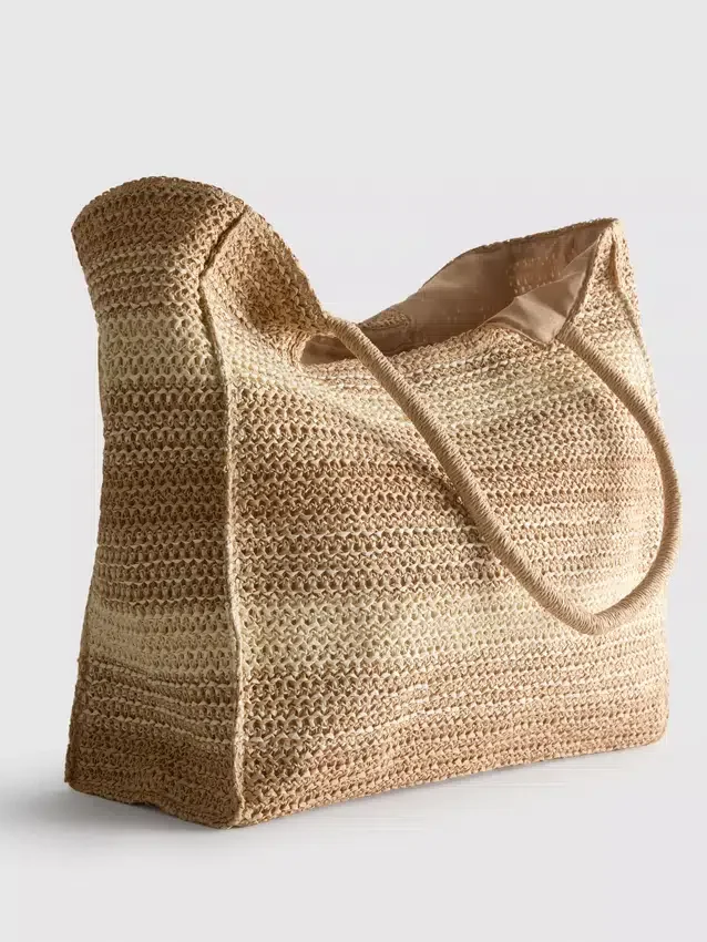 Vævet shopper