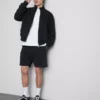 Vasket shorts med elastik