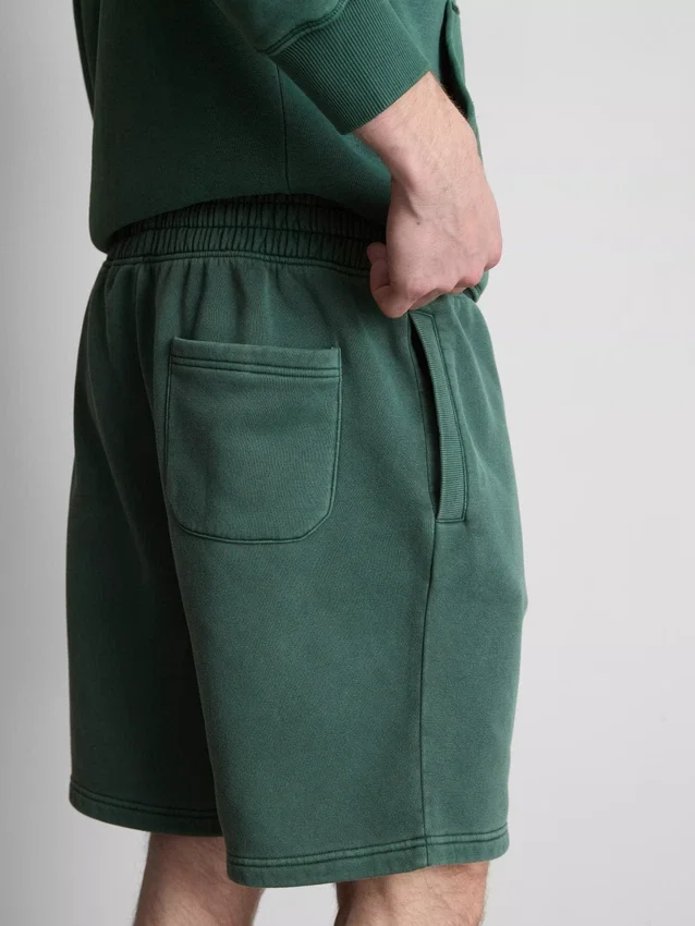 Vasket shorts med elastik