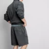 Vasket shorts med elastik