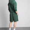Vasket shorts med elastik