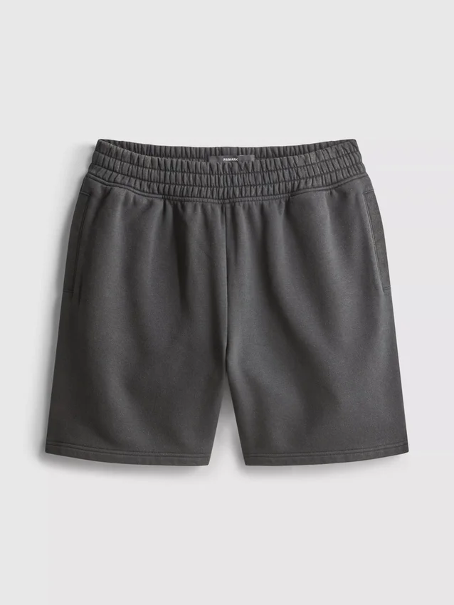 Vasket shorts med elastik