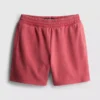 Vasket shorts med elastik