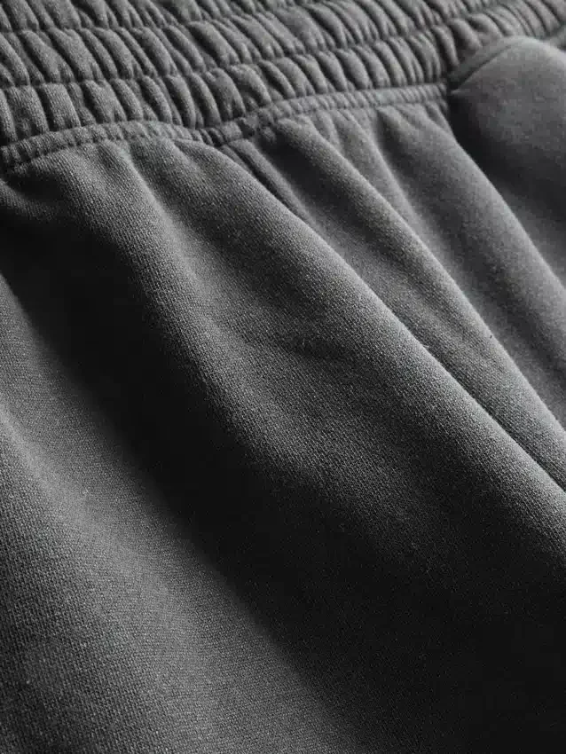 Vasket shorts med elastik