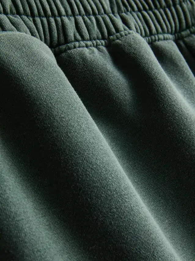 Vasket shorts med elastik