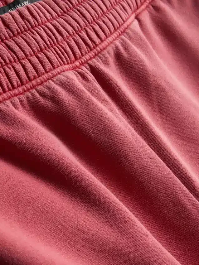 Vasket shorts med elastik