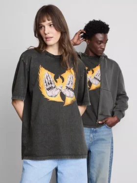 Wu Tang Clan kortærmet T-shirt