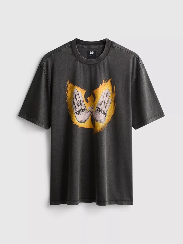 Wu Tang Clan kortærmet T-shirt