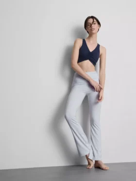 Yogaleggings med høj talje til aktiv brug
